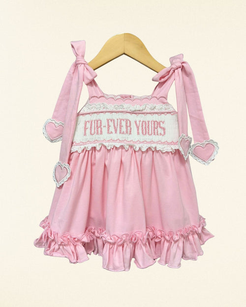 Fur-Ever Yours Smocked Pant Set