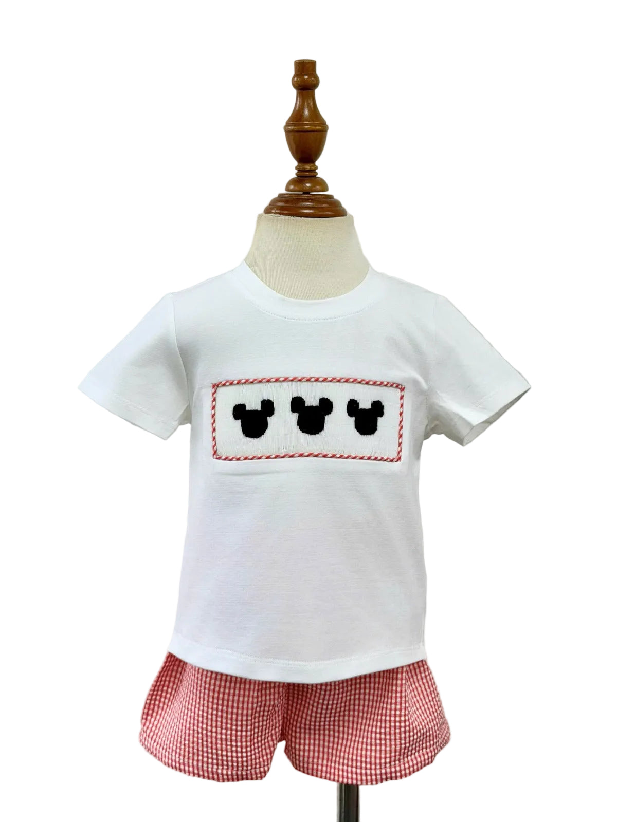 Smocked Magical Ears Boy Short Set